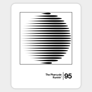 The Pharcyde - Minimalist Graphic Design Artwork Sticker